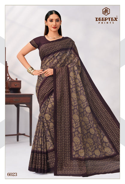 Mother India Vol 60 Deeptex Prints Cotton Sarees Exporter