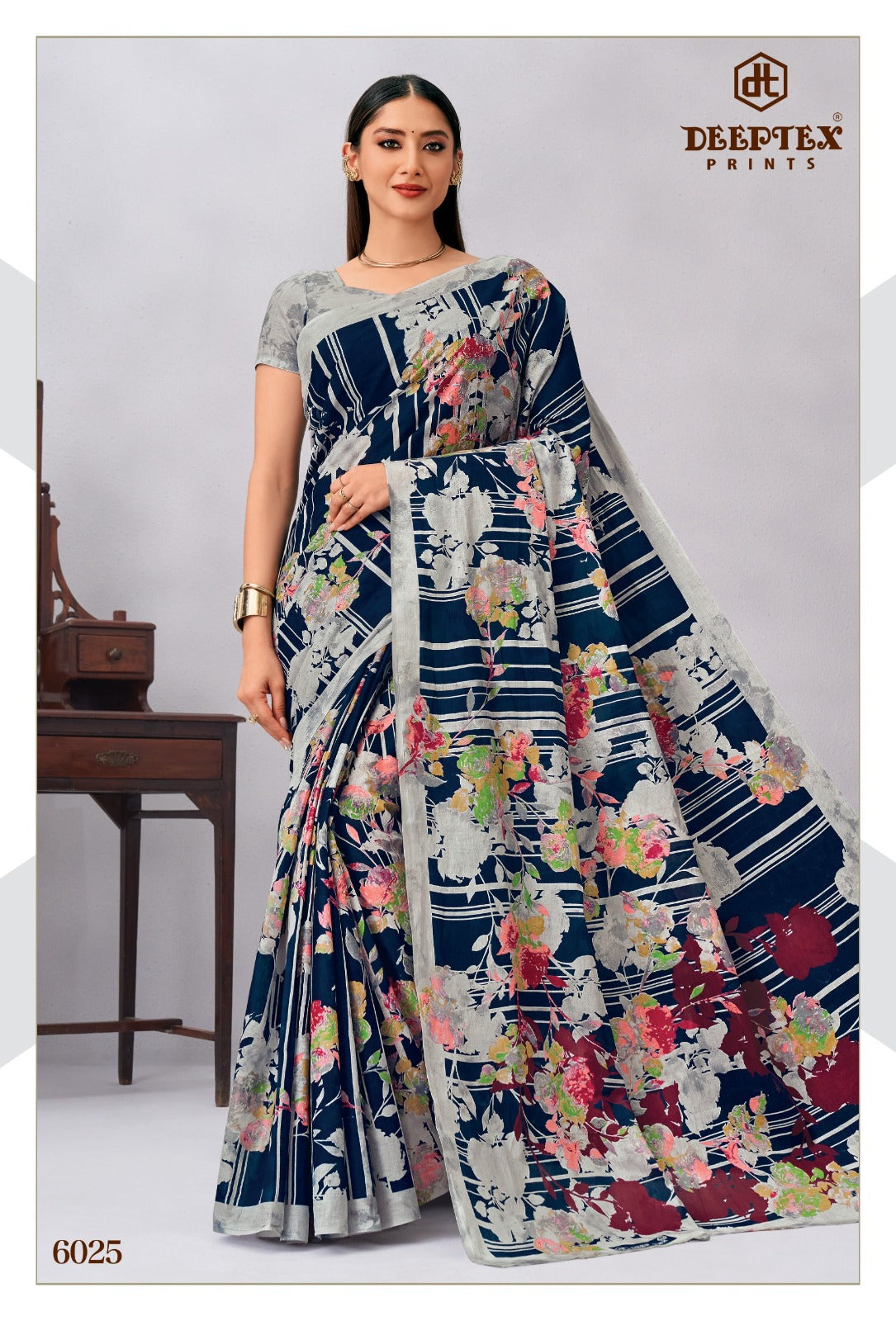 Mother India Vol 60 Deeptex Prints Cotton Sarees Exporter