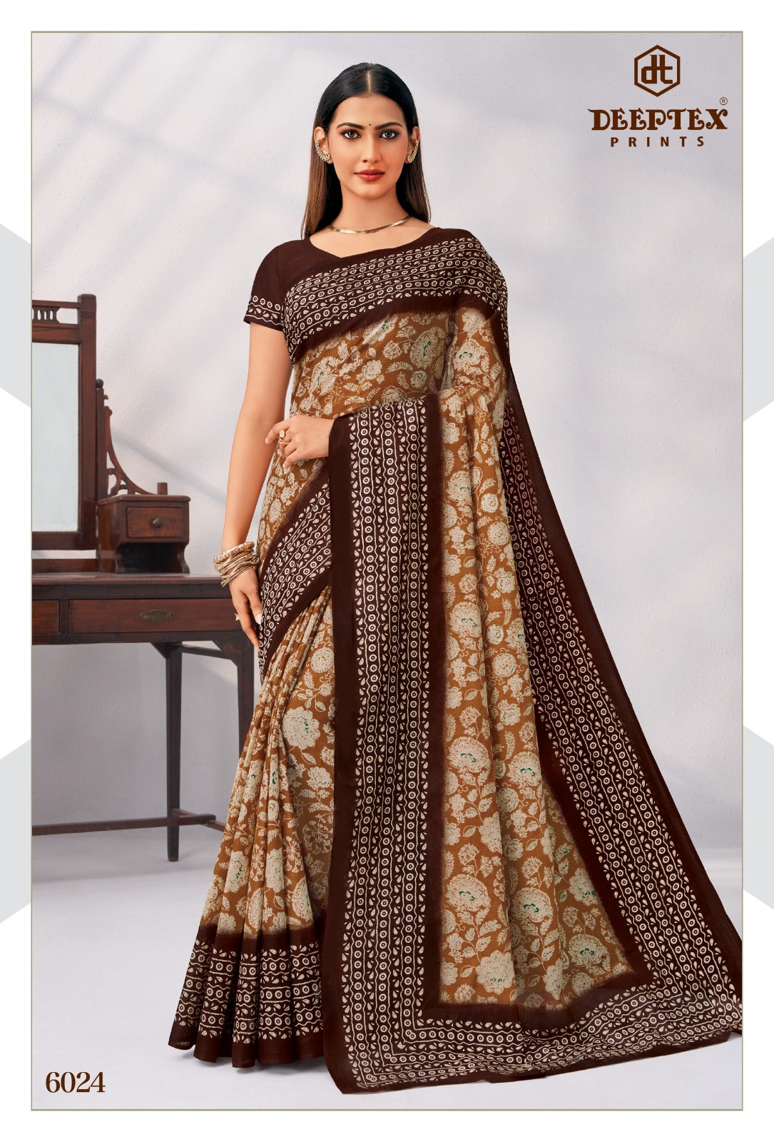 Mother India Vol 60 Deeptex Prints Cotton Sarees Exporter