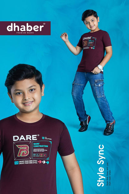Moto 2208 Dhaber Imported Boys Tshirt Manufacturer