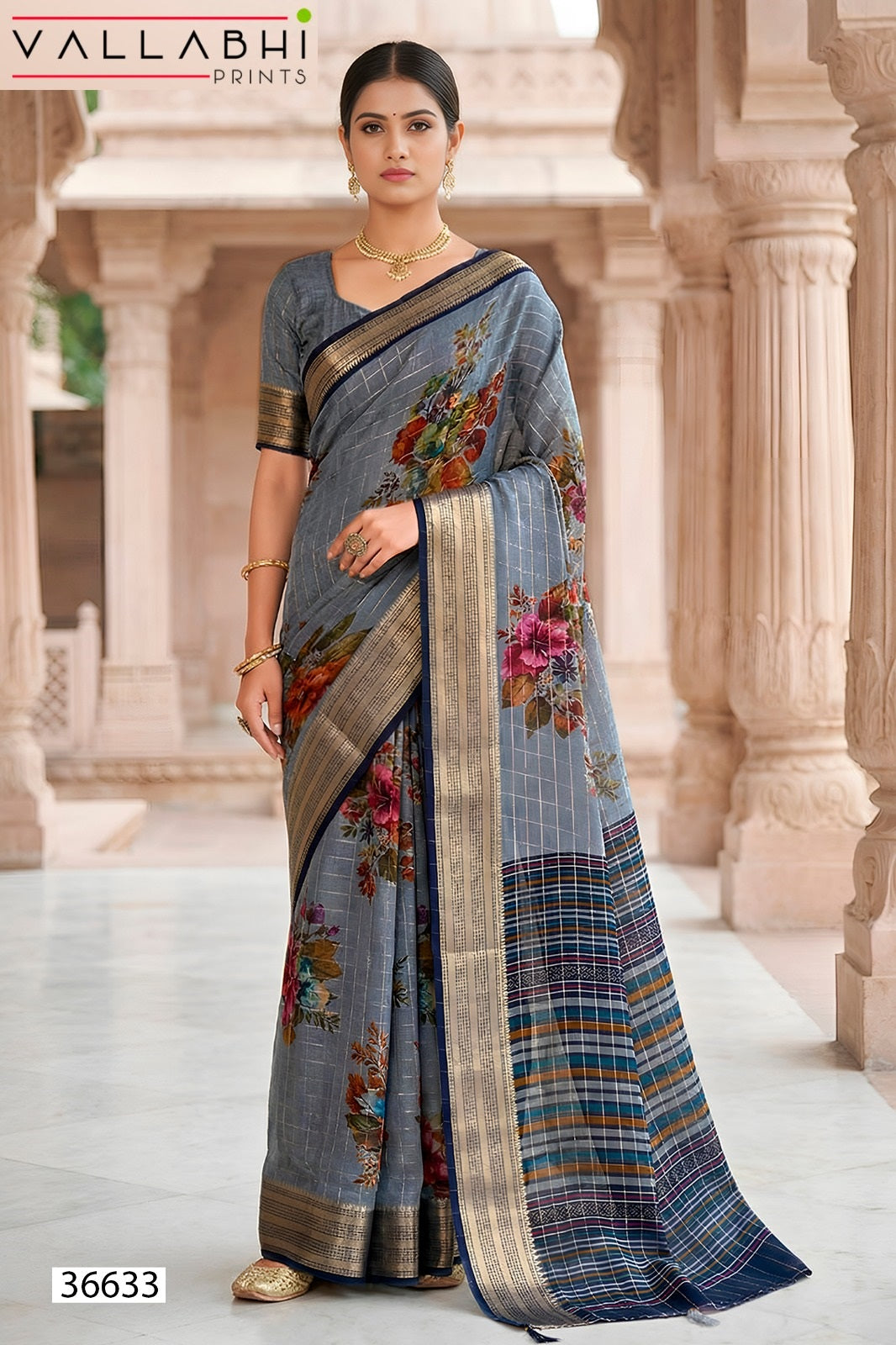 Moulisha Vallabhi Prints Georgette Sarees Manufacturer Gujarat