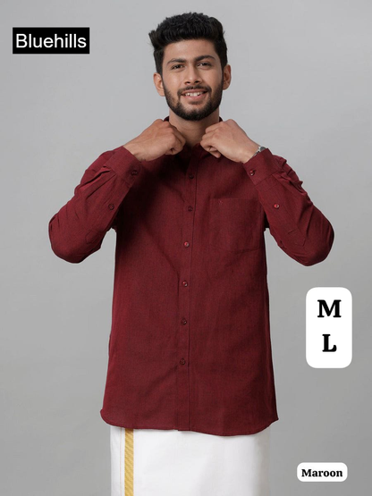 Mr Formal Bluehills Cotton Mens Shirts Supplier India