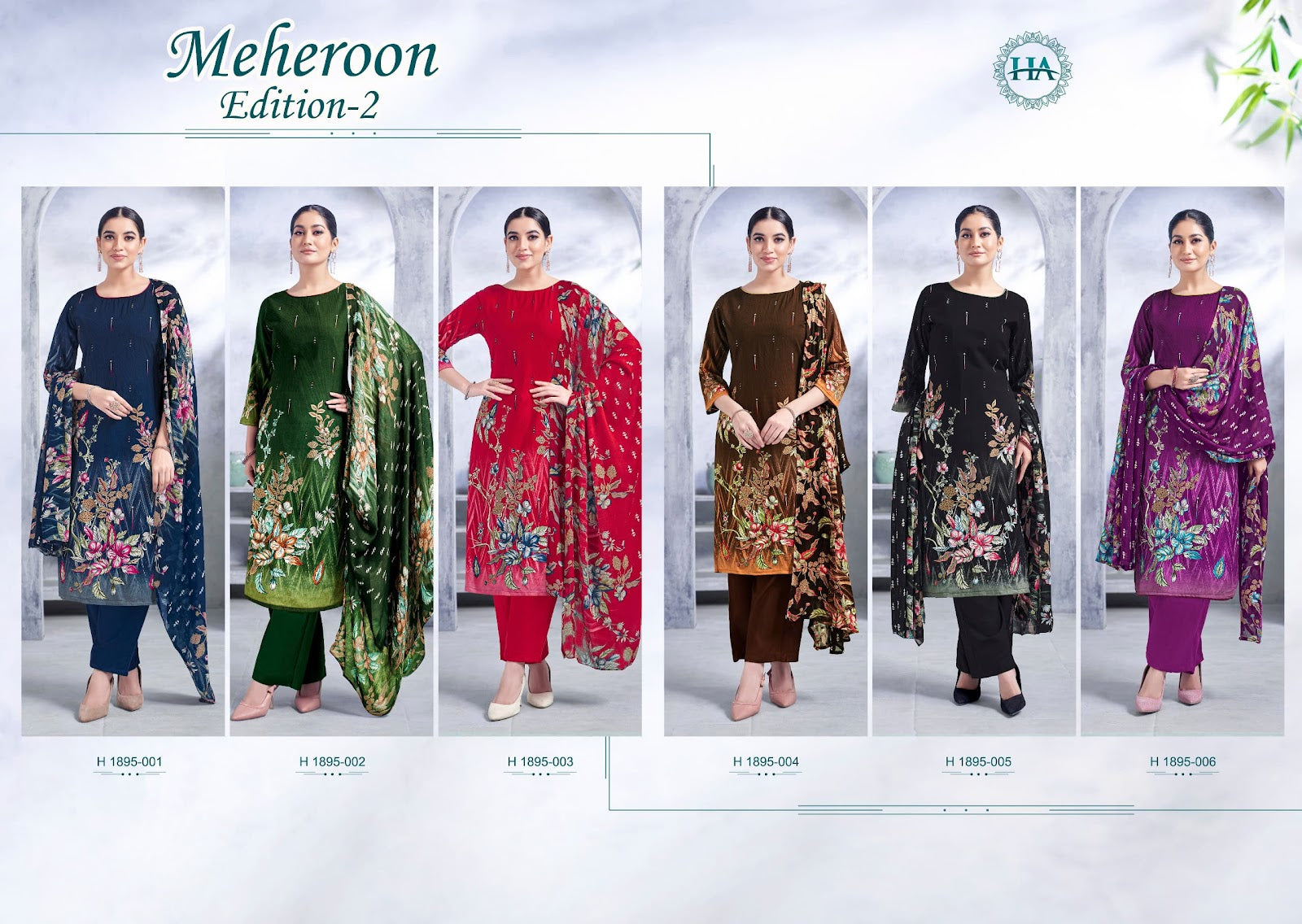 Mrheroon Edition 2 Harshit Fashion Viscose Plazzo Style Suits Manufacturer