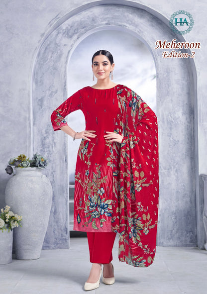 Mrheroon Edition 2 Harshit Fashion Viscose Plazzo Style Suits Manufacturer