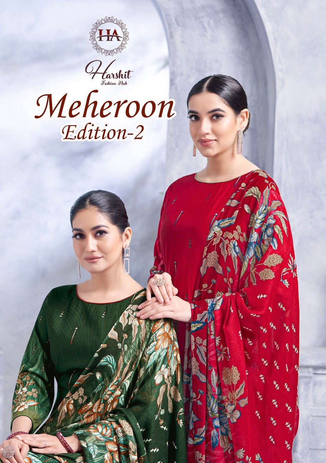 Mrheroon Edition 2 Harshit Fashion Viscose Plazzo Style Suits Manufacturer