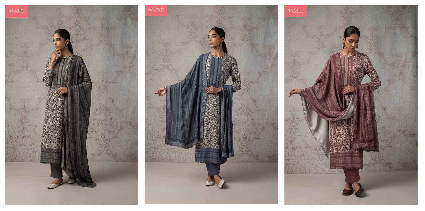 Mridu Naariti Pashmina Suits Manufacturer Ahmedabad