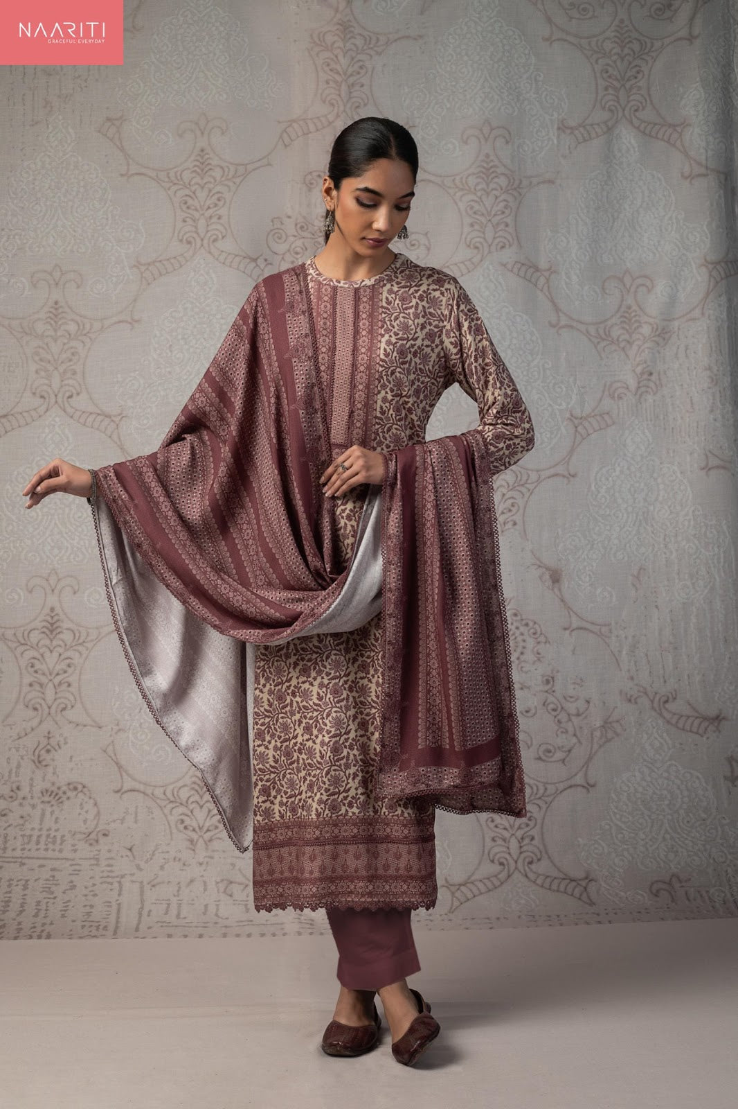Mridu Naariti Pashmina Suits Manufacturer Ahmedabad