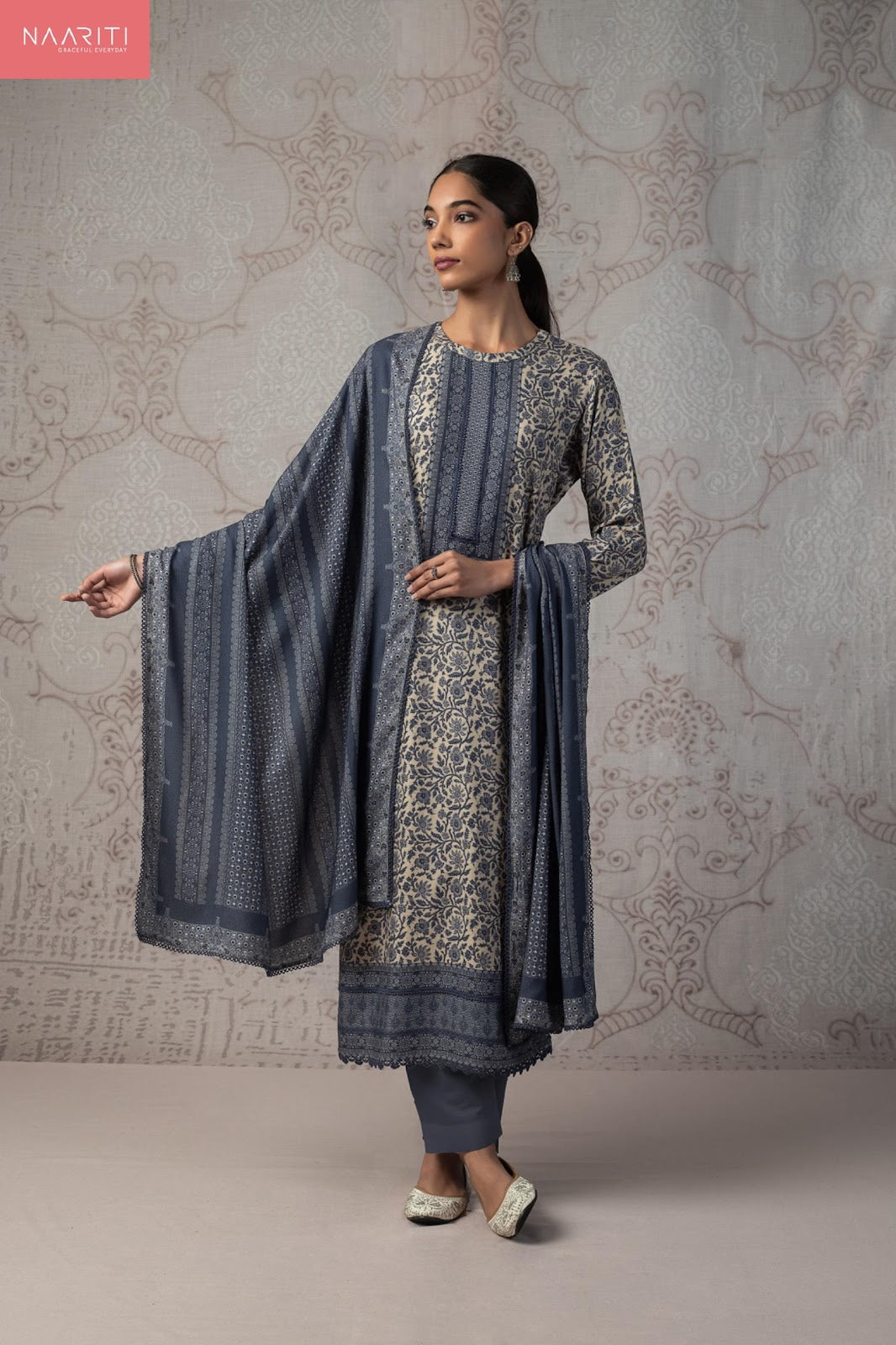 Mridu Naariti Pashmina Suits Manufacturer Ahmedabad