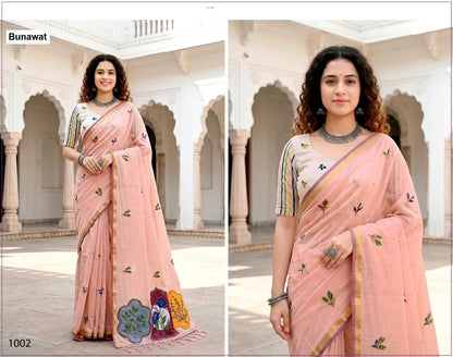 Mridula Bunawat Cotton Sarees Exporter India