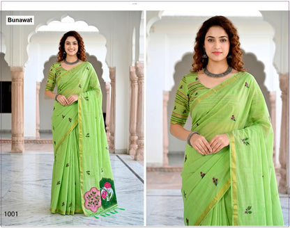 Mridula Bunawat Cotton Sarees Exporter India