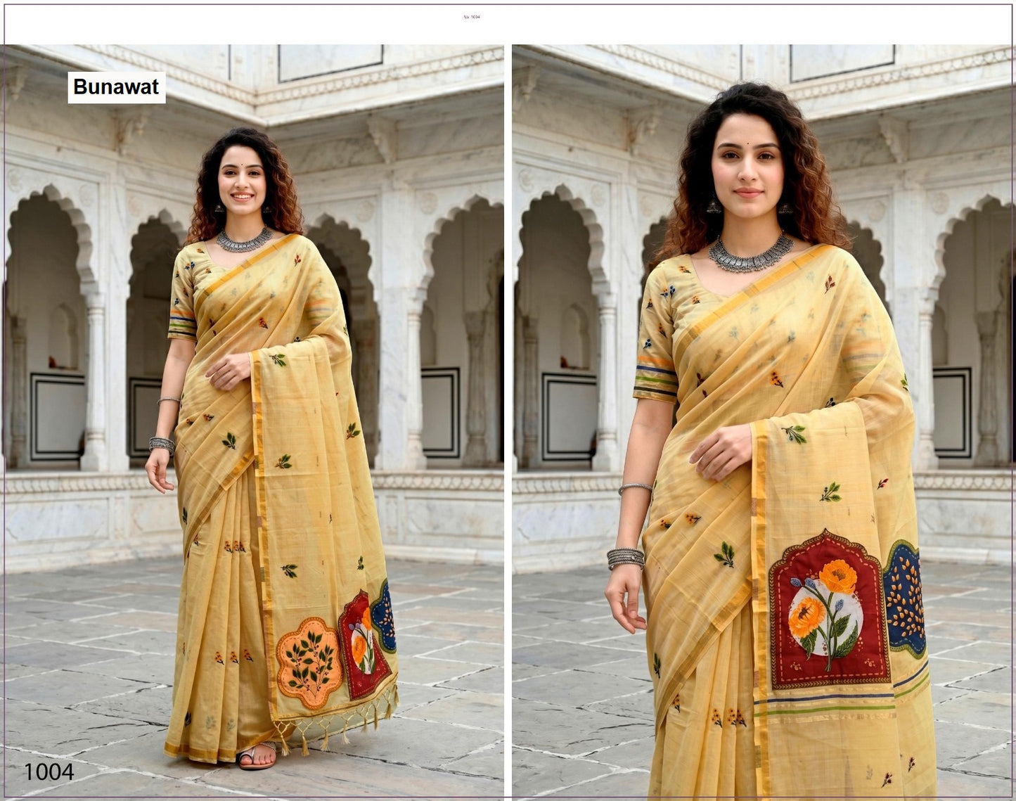 Mridula Bunawat Cotton Sarees Exporter India