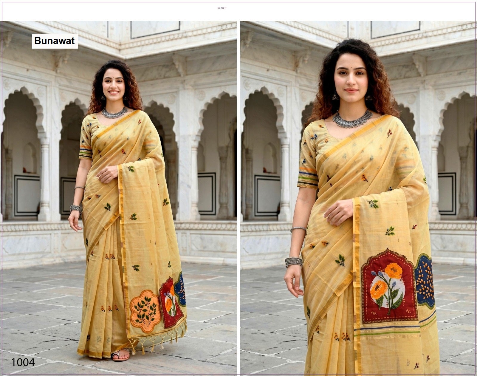 Mridula Bunawat Cotton Sarees Exporter India