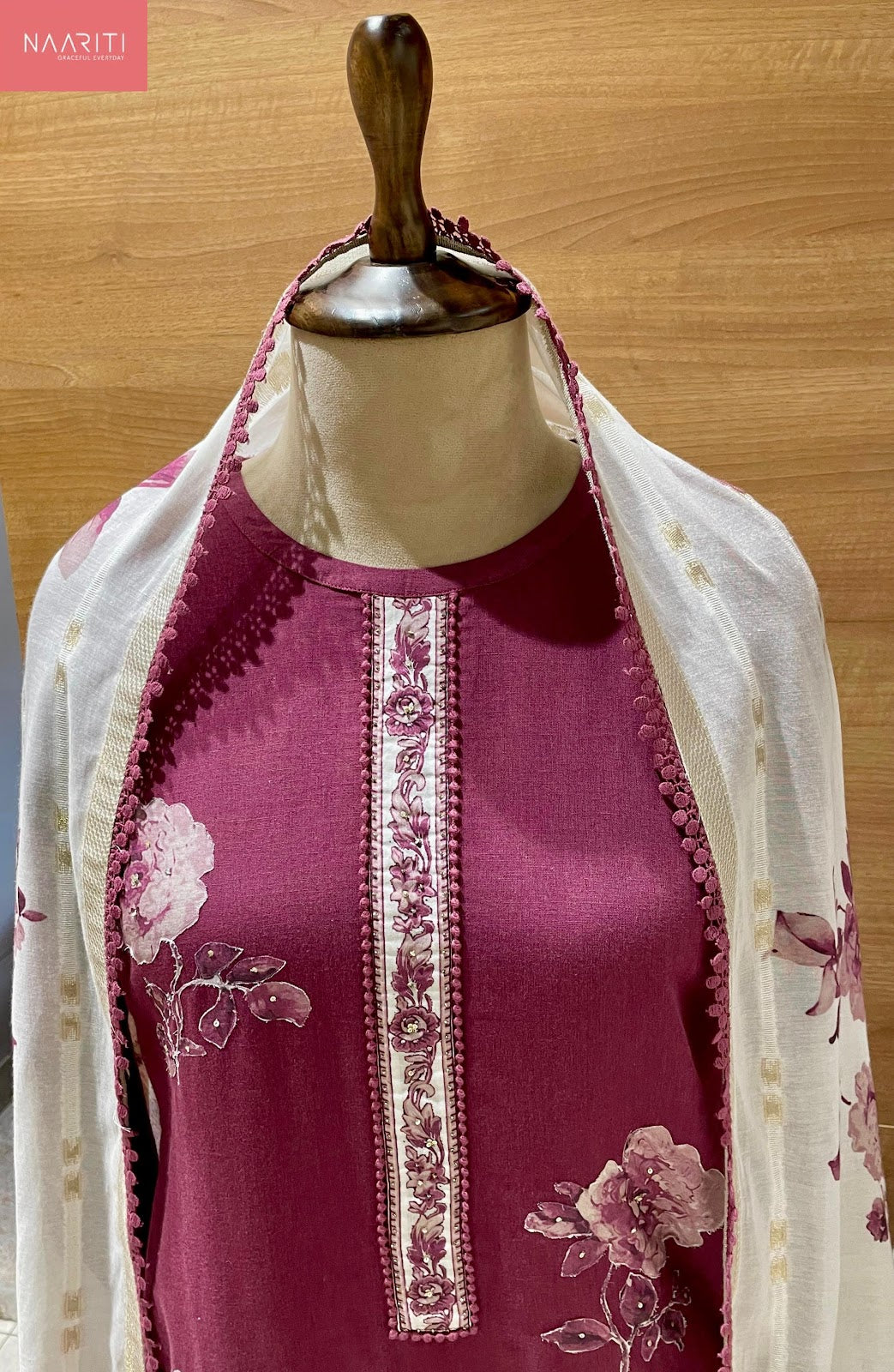 Mridum Naariti Cotton Linen Salwar Suits Exporter Gujarat