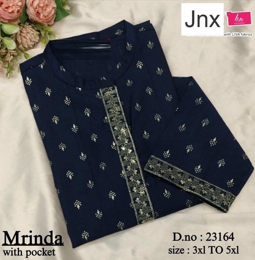 Mrinda 2706 Jnx Vertican Plus Size Kurtis Manufacturer Gujarat