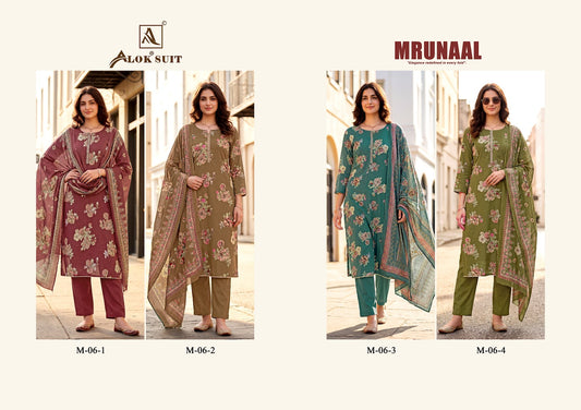 Mrunaal Alok Zam Karachi Salwar Suits Supplier