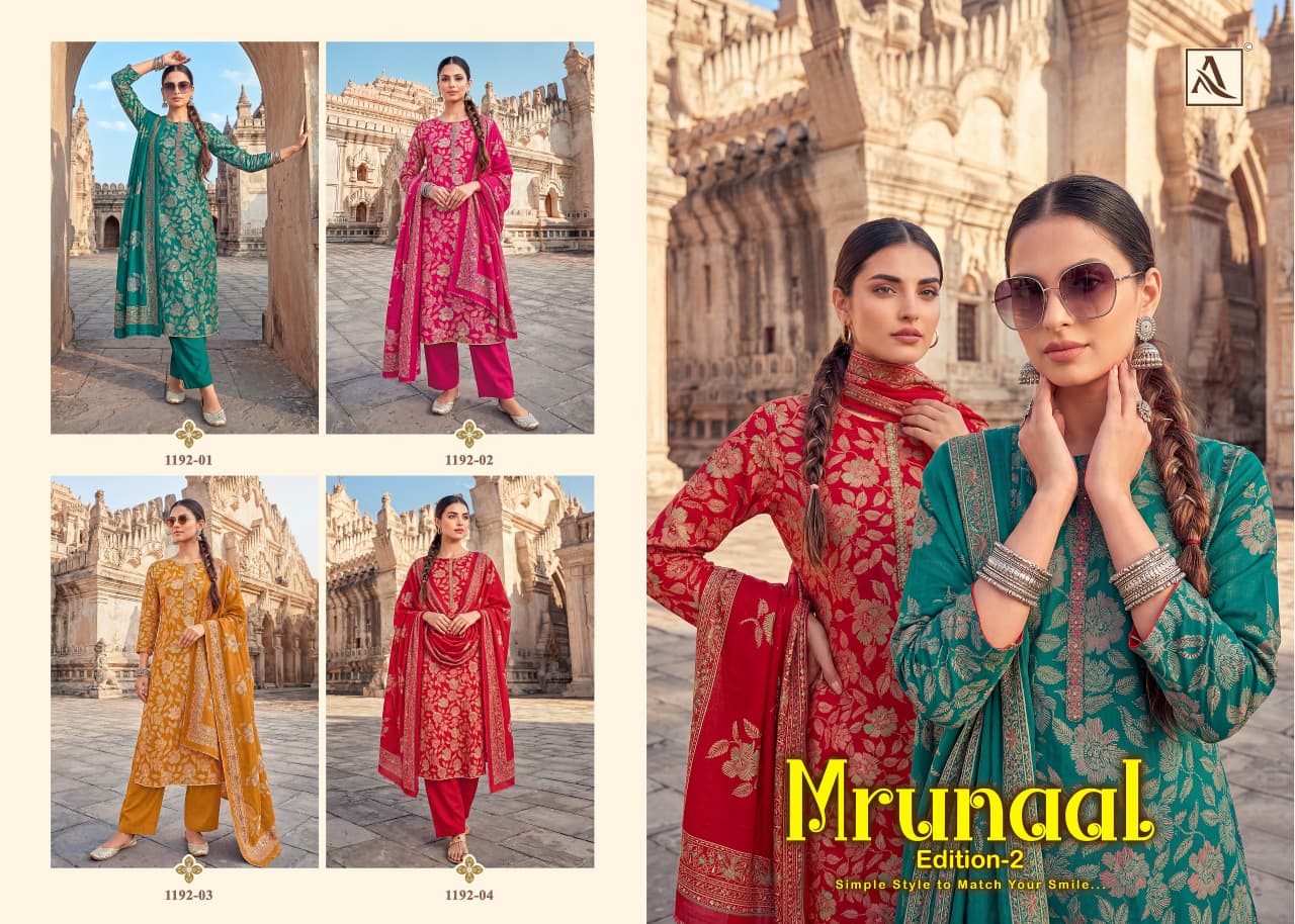 Mrunaal Edition 2 Alok Pure Zam Karachi Salwar Suits Wholesale