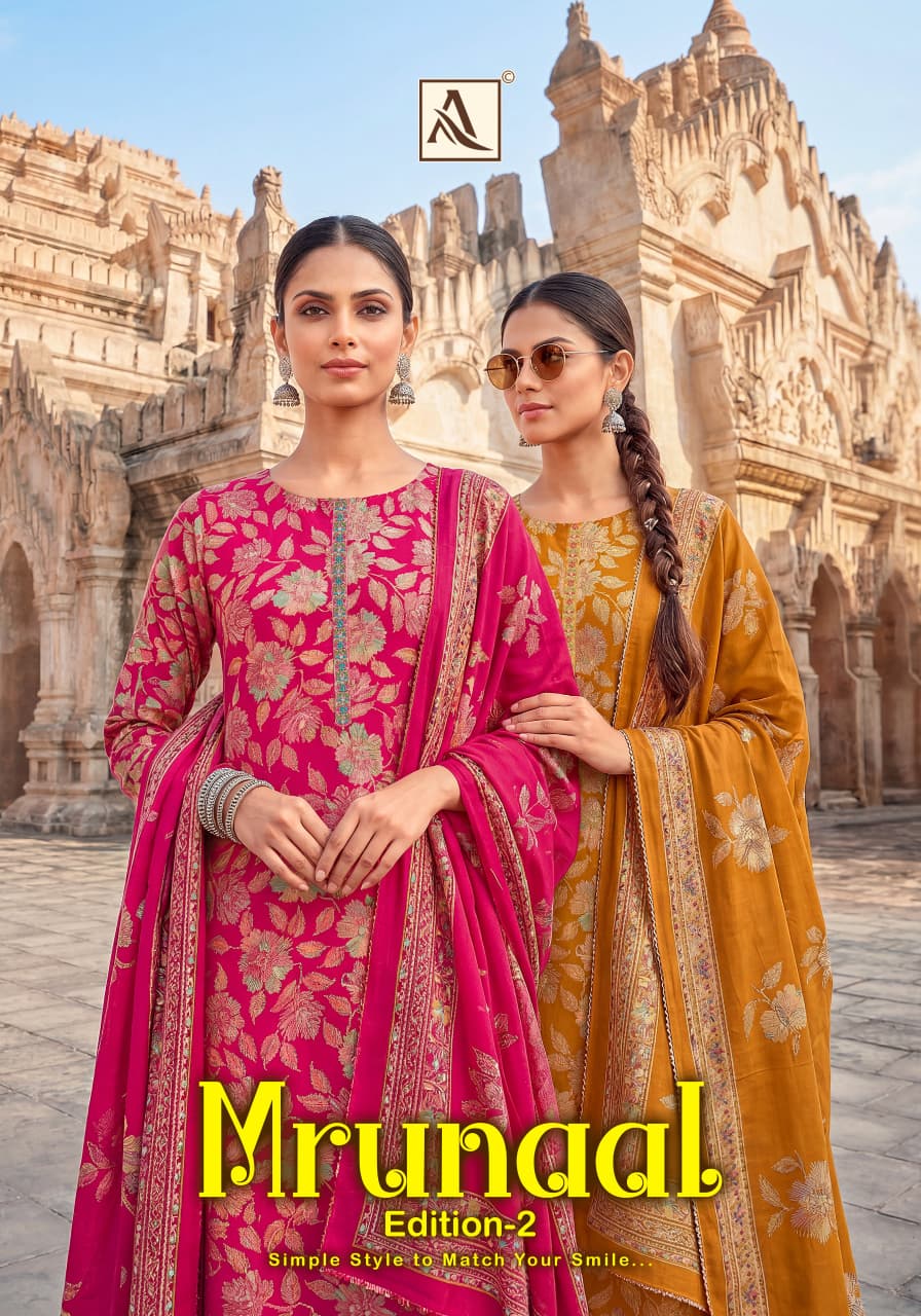 Mrunaal Edition 2 Alok Pure Zam Karachi Salwar Suits Wholesale
