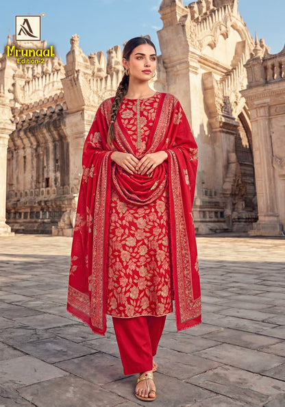 Mrunaal Edition 2 Alok Pure Zam Karachi Salwar Suits Wholesale