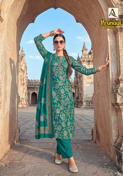 Mrunaal Edition 2 Alok Pure Zam Karachi Salwar Suits Wholesale