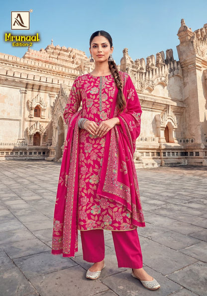 Mrunaal Edition 2 Alok Pure Zam Karachi Salwar Suits Wholesale