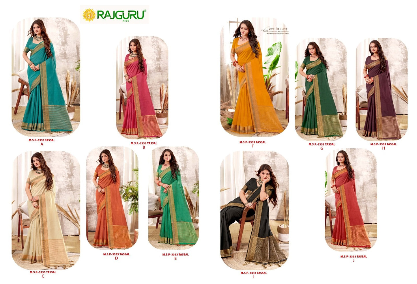 Msp 3333 Tasaal Rajguru Silk Sarees Wholesale Rate