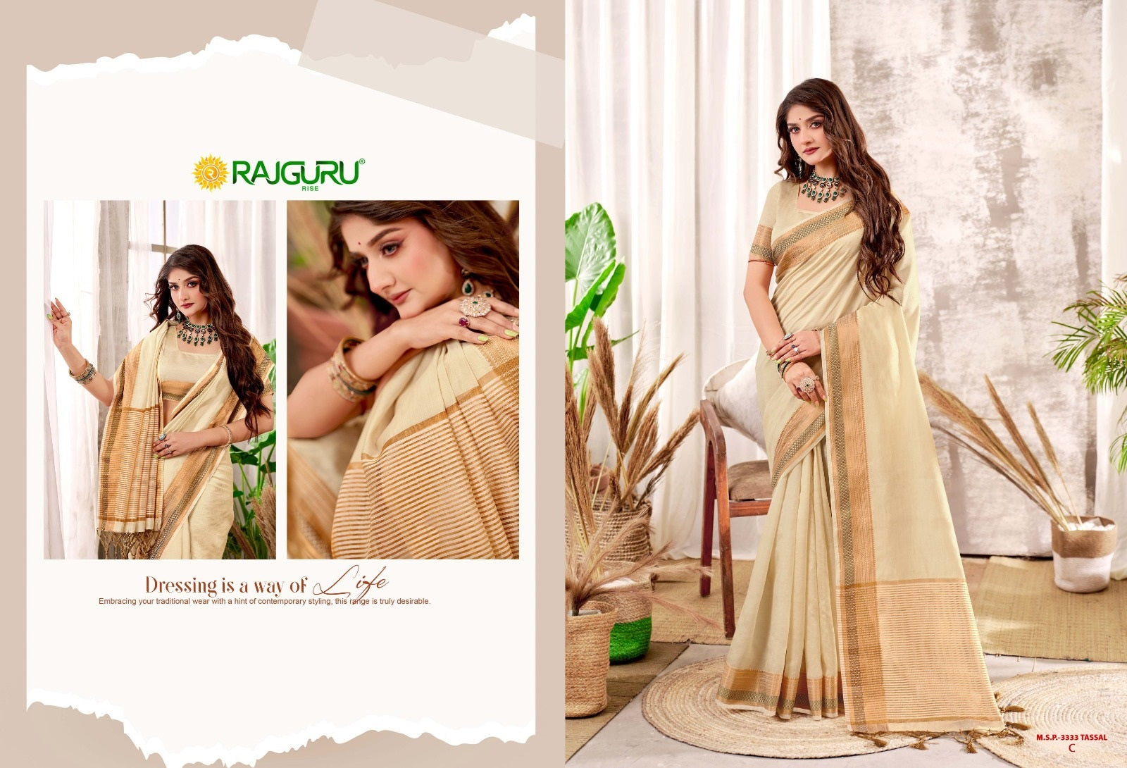 Msp 3333 Tasaal Rajguru Silk Sarees Wholesale Rate