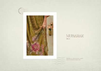Mubarak Vol 2 Shree Shalika Fashion Georgette Pant Style Suits Wholesale Rate
