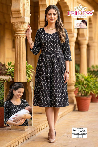 Mufasa Vol 11 Princess Creation Roman Feeding Kurtis Wholesale Rate