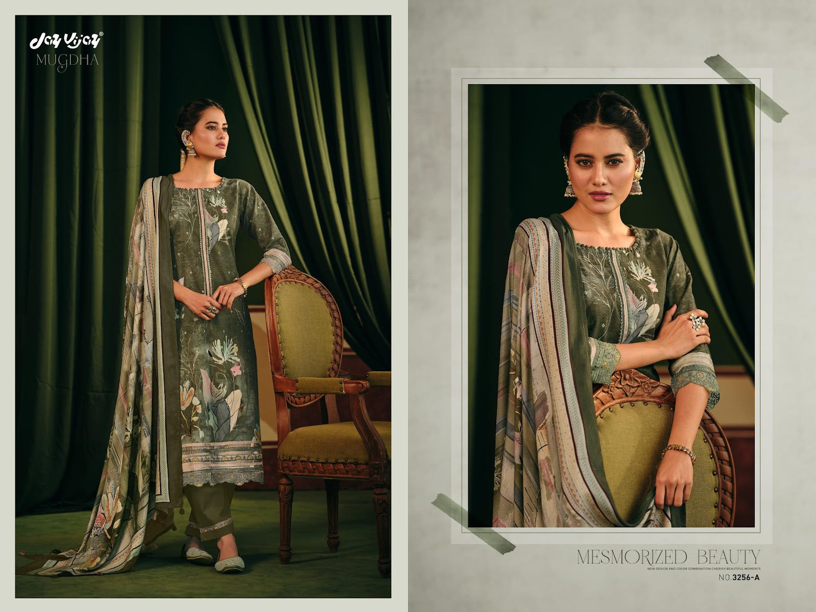 Mugdha Jay Vijay Premium Pant Style Suits Wholesaler Ahmedabad