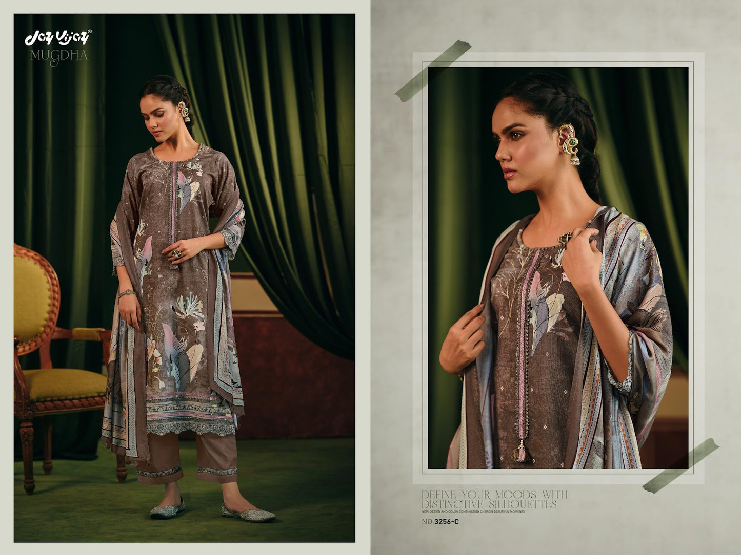 Mugdha Jay Vijay Premium Pant Style Suits Wholesaler Ahmedabad