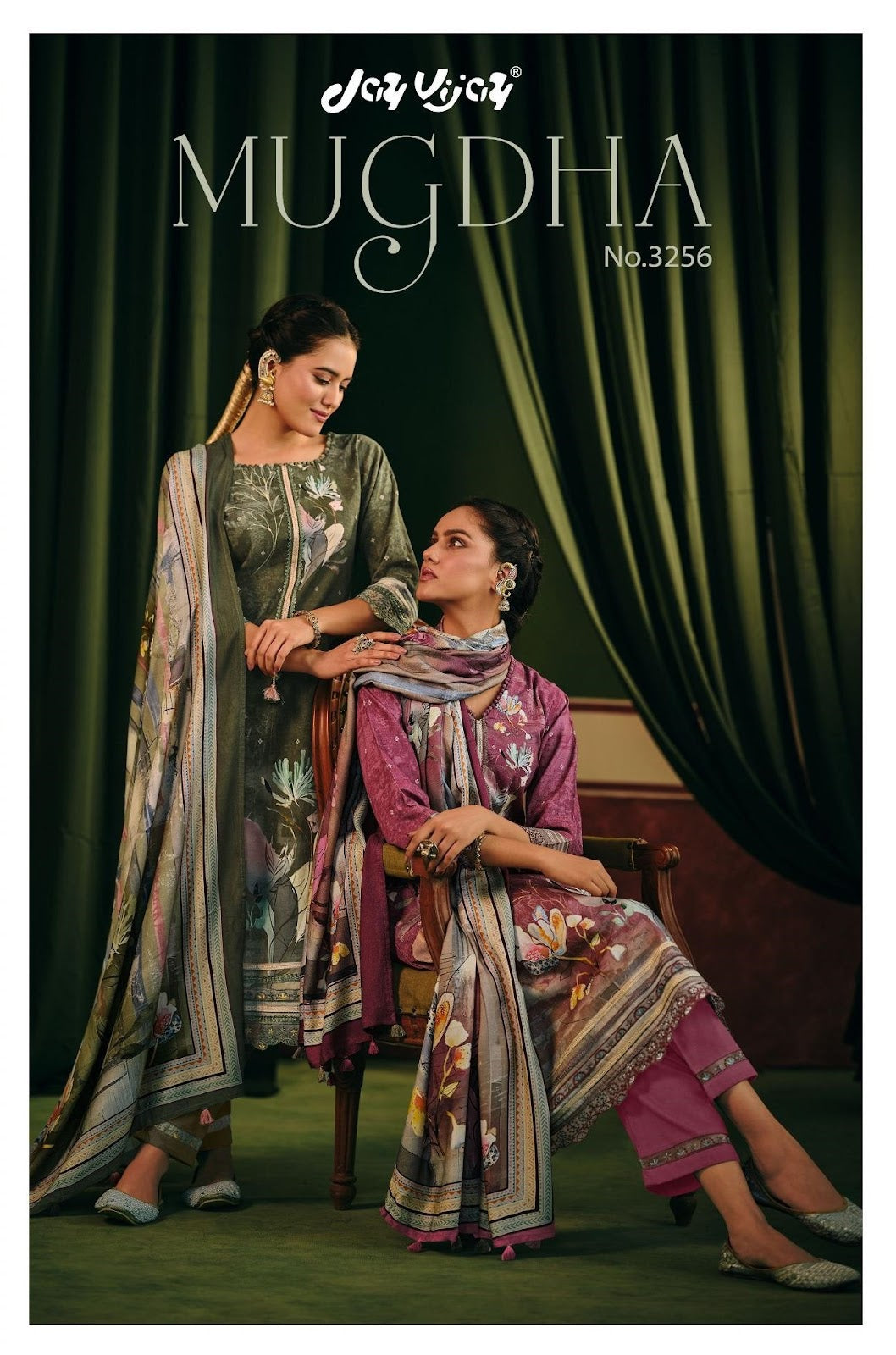 Mugdha Jay Vijay Premium Pant Style Suits Wholesaler Ahmedabad