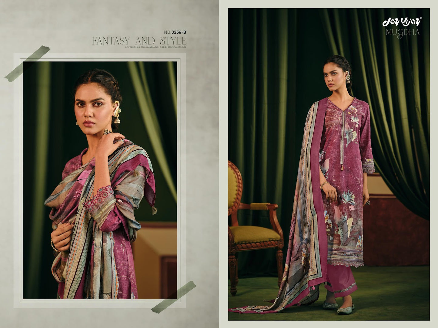 Mugdha Jay Vijay Premium Pant Style Suits Wholesaler Ahmedabad
