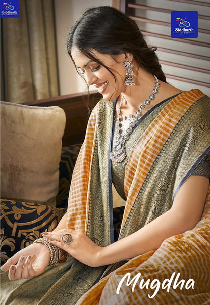Mugdha Siddharth Silk Sarees Exporter Ahmedabad