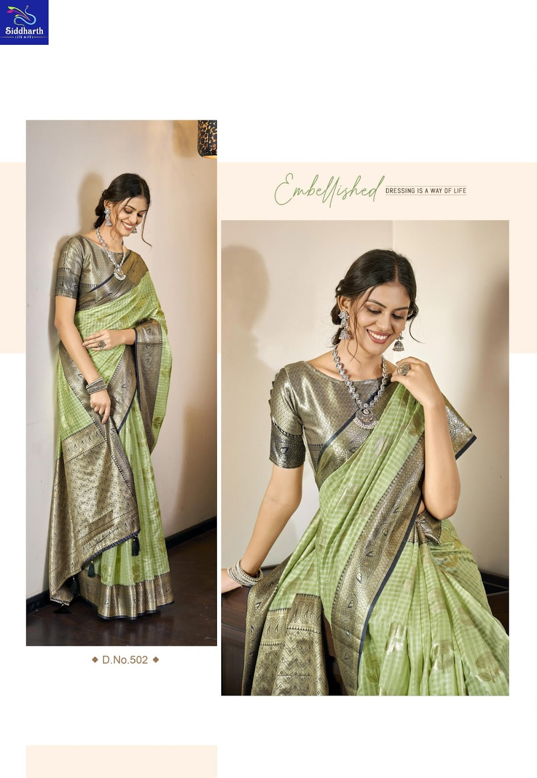 Mugdha Siddharth Silk Sarees Exporter Ahmedabad