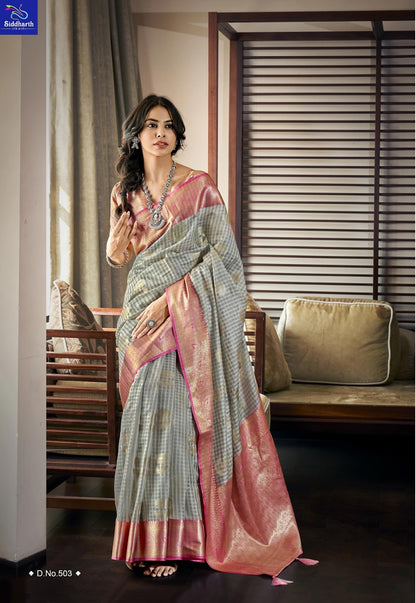 Mugdha Siddharth Silk Sarees Exporter Ahmedabad