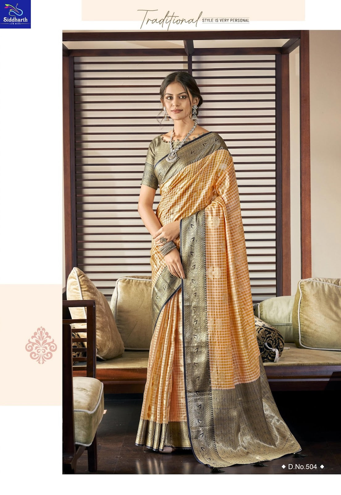 Mugdha Siddharth Silk Sarees Exporter Ahmedabad