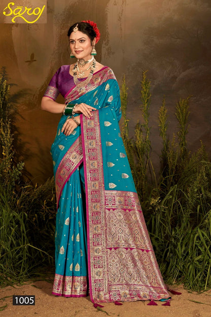 Mughal Silk Vol 1 Saroj Silk Sarees Wholesaler Ahmedabad