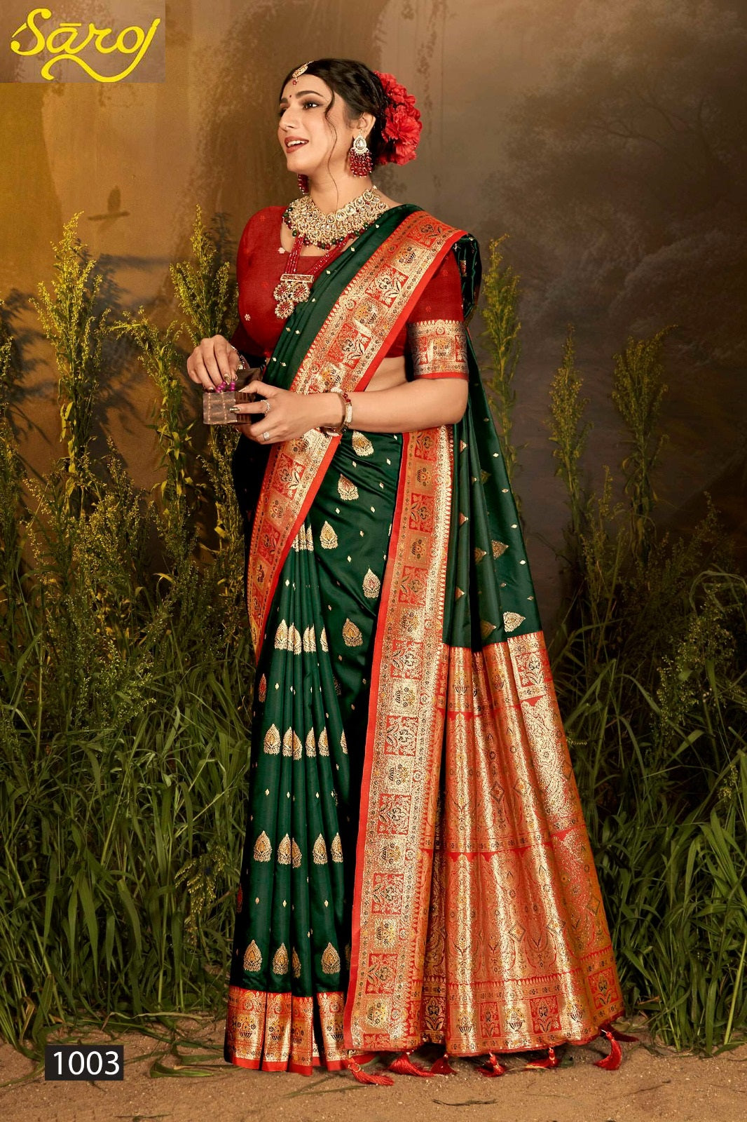 Mughal Silk Vol 1 Saroj Silk Sarees Wholesaler Ahmedabad