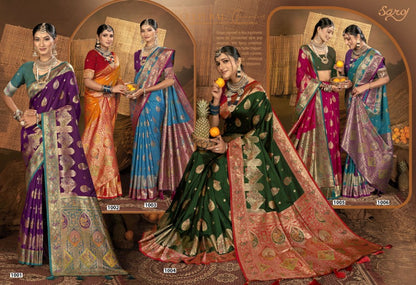 Mughal Silk Vol 2 Saroj Silk Sarees Wholesale Price