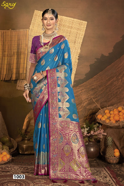 Mughal Silk Vol 2 Saroj Silk Sarees Wholesale Price