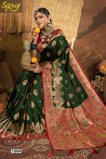 Mughal Silk Vol 2 Saroj Silk Sarees Wholesale Price
