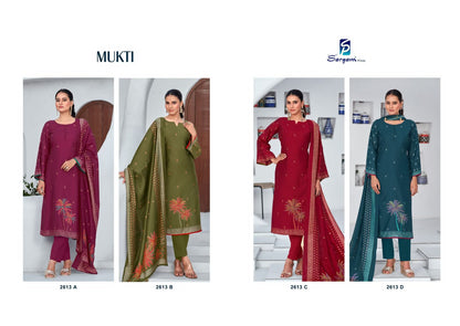 Mukti Sargam Prints Viscose Modal Pant Style Suits Wholesale Price