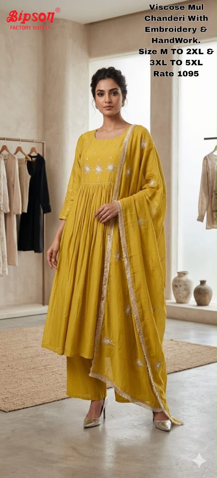 Mul Chanderi 2706 Bipson Prints Readymade Pant Style Suits Wholesale Price