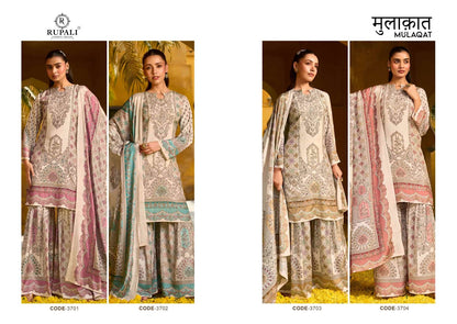 Mulaqat Rupali Viscose Muslin Pant Style Suits Manufacturer Gujarat