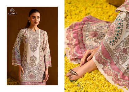 Mulaqat Rupali Viscose Muslin Pant Style Suits Manufacturer Gujarat