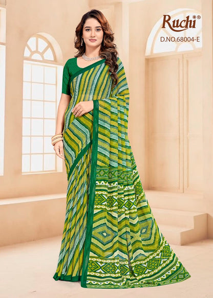 Mulberry Silk Ruchi Silk Georgette Sarees Wholesaler Gujarat