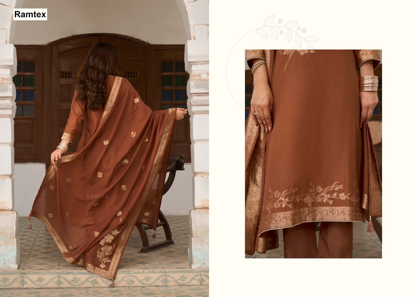 Mulmul Ramtex Mul Cotton Pant Style Suits Wholesale Rate