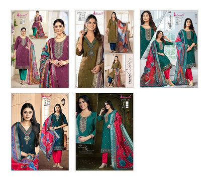 Multi Sequence 2909 Kalawanti Silk Readymade Pant Style Suits Supplier India