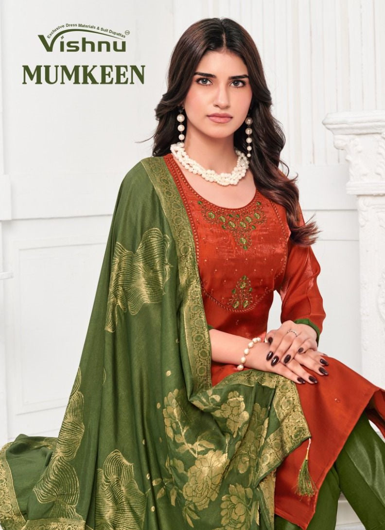 Mumkeen Vishnu Impex Modal Pant Style Suits Exporter India