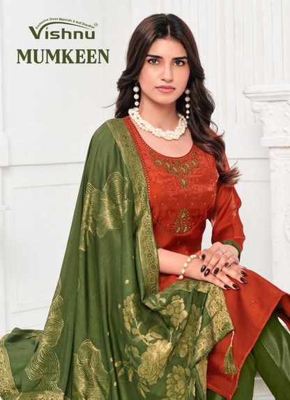 Mumkeen Vishnu Impex Modal Pant Style Suits Exporter India